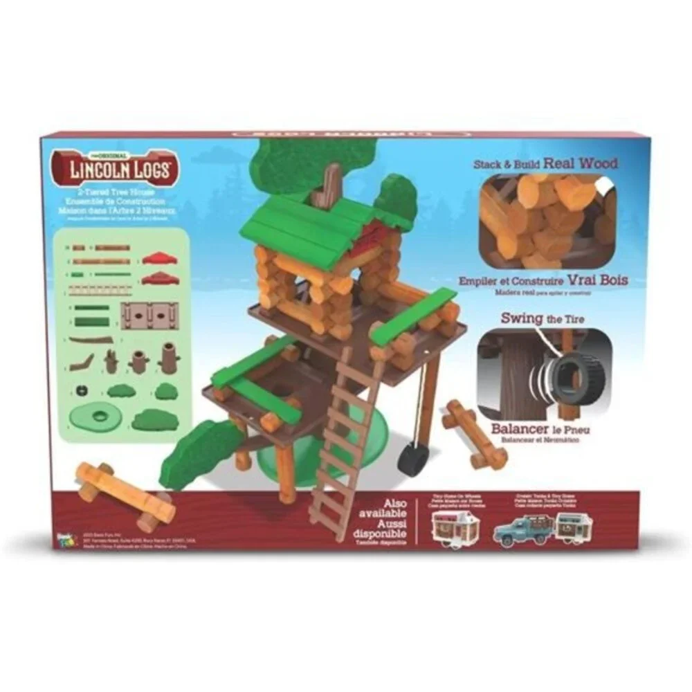 2 Tiered Tree House Building Set, Educational Toy, Gift for Kids, Girls and Boys